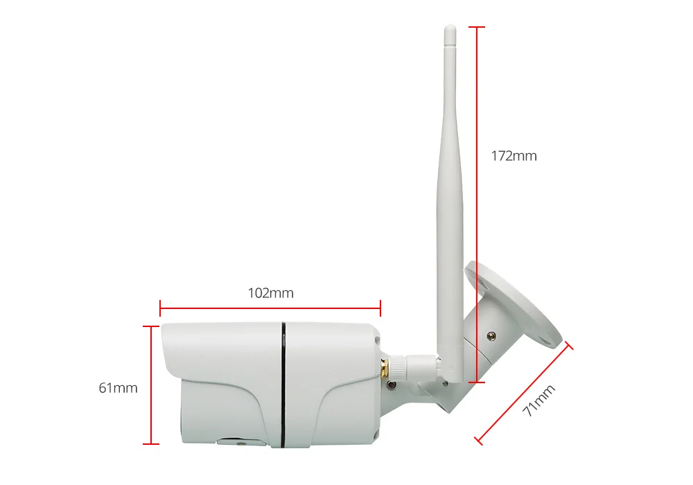 4MP Kit Wireless Security Camera System IP Camera Wifi SD Card Outdoor 4CH Audio CCTV System Video Surveillance Kit Camara