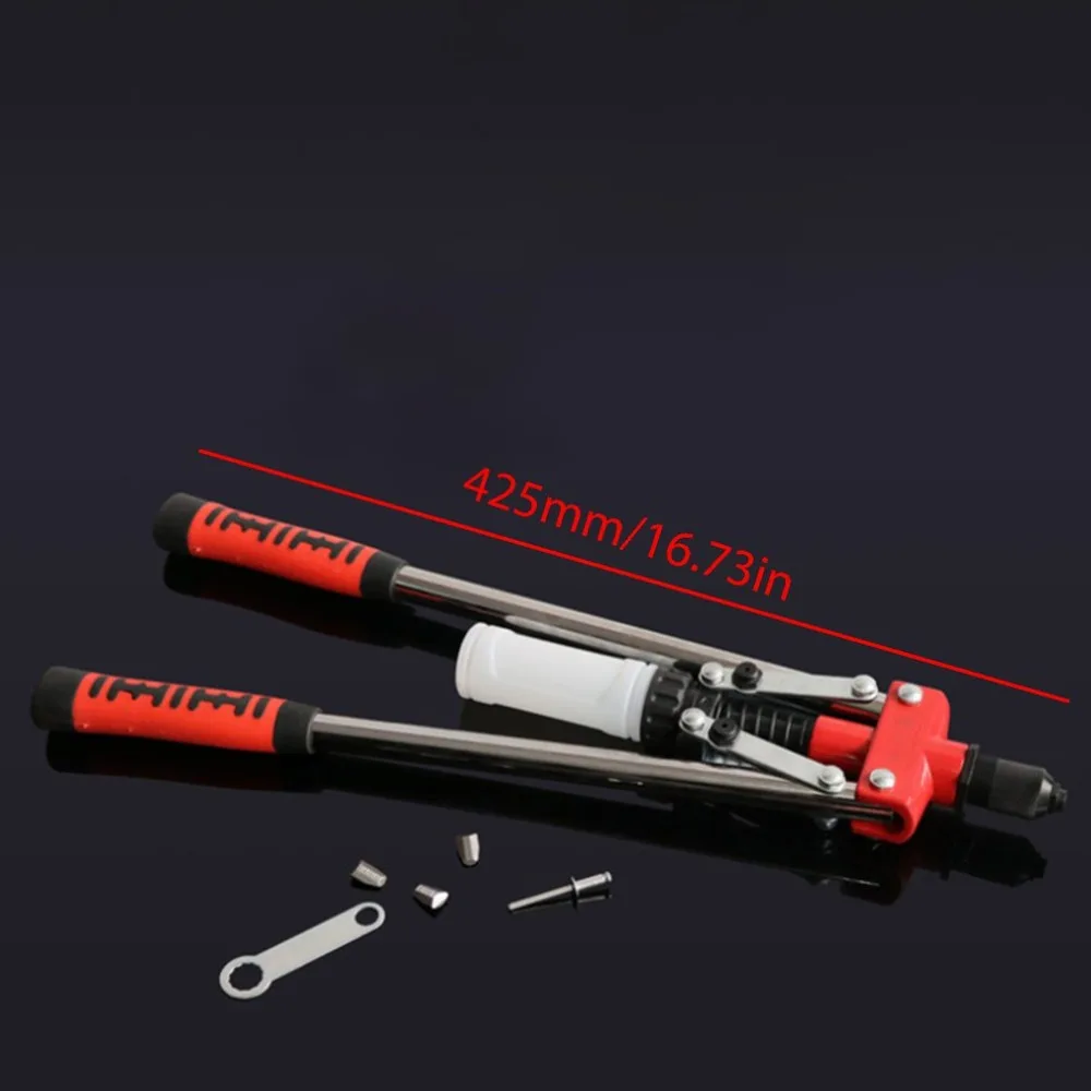 Double Hand Rivet Gun Manual Riveter Handle Nail Screw | Инструменты