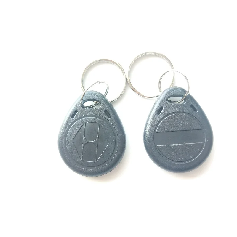 Black 10 шт. 125 кГц EM4305 записываемые EM ID брелоки RFID брелок для ключей карта бирка проксимность жетон доступ дубликат копия брелок - Цвет: Black