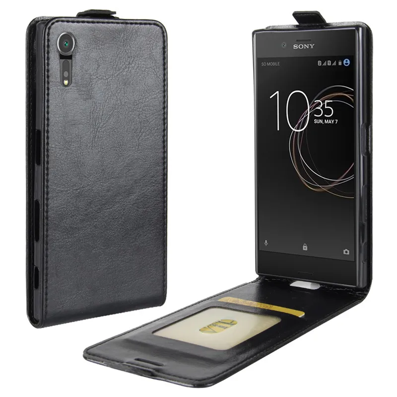 Роскошный чехол для Sony Xperia XZ кожаный флип с двумя Sim картами F8331 F8332 5 2 дюйма XZS G8232