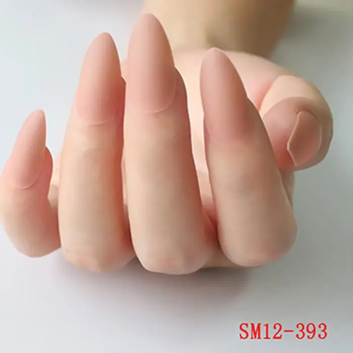 24 шт женские накладные ногти DIY матовые накладные ногти в форме капель NShopping