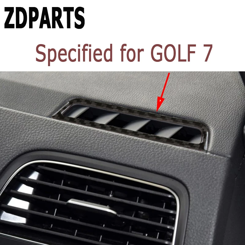ZDPARTS 2X вентиляционное отверстие приборной панели выход из углеродного волокна