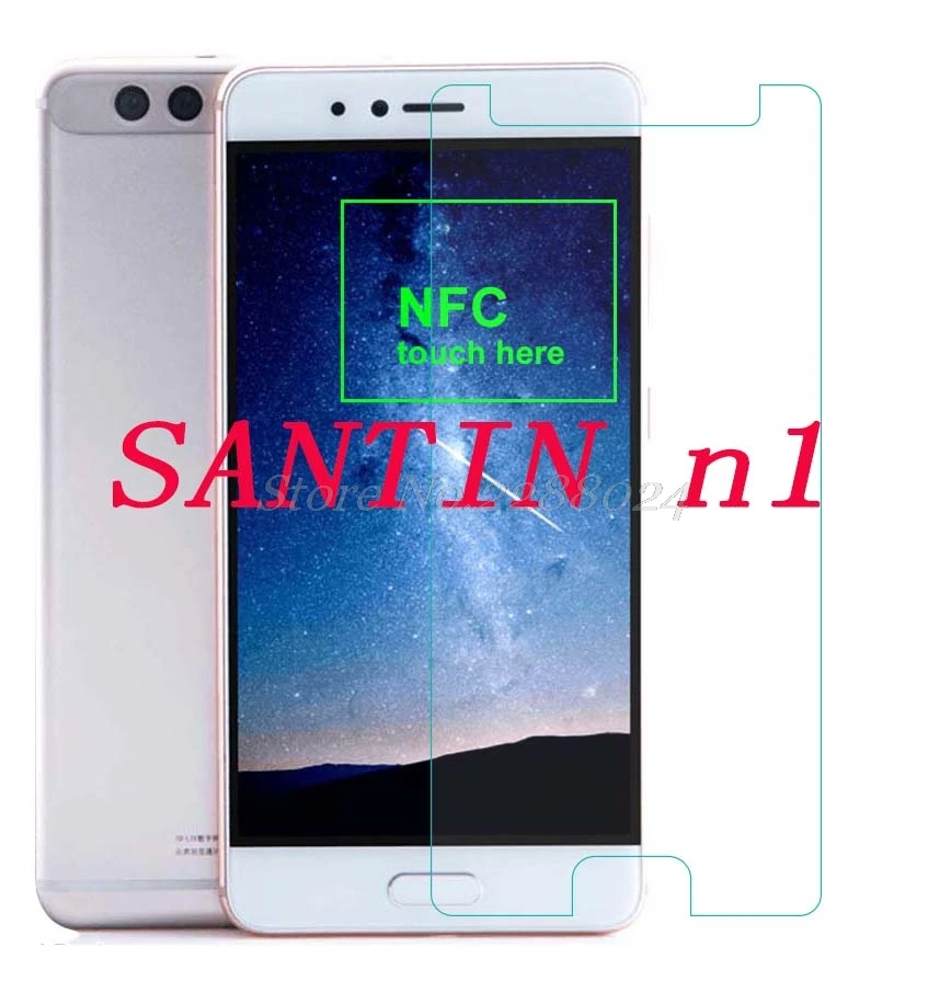 Пленка из закаленного стекла для SANTIN n1 5 &quotЗащитная пленка переднего премиум