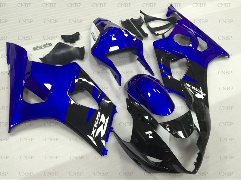 GSXR 1000 03 Fairings GSX-R1000 2003 - 2004 K3 Blue Black Plastic GSXR1000 04 | Автомобили и мотоциклы