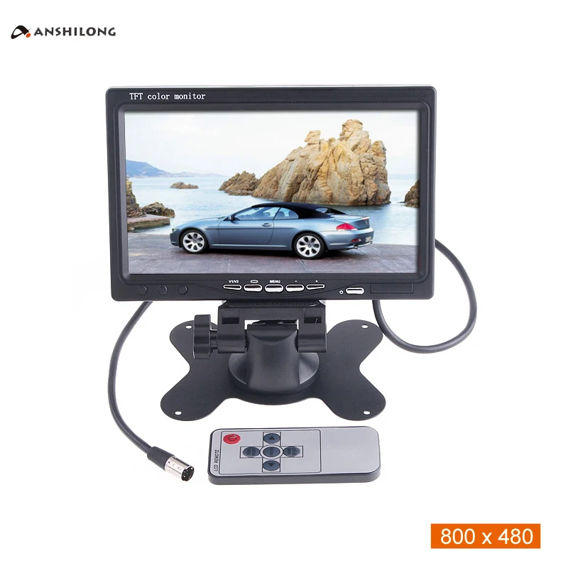 ANSHILONG Car Automobiles 7" TFT LCD In-Dash Monitor 800 x 480 Resolution 12V-24V For Truck / Van / Caravan / Trailers
ANSHILONG Car Automobiles 7" TFT LCD In-Dash Monitor 800 x 480 Resolution 12V-24V For Truck / Van / Caravan / Trailers