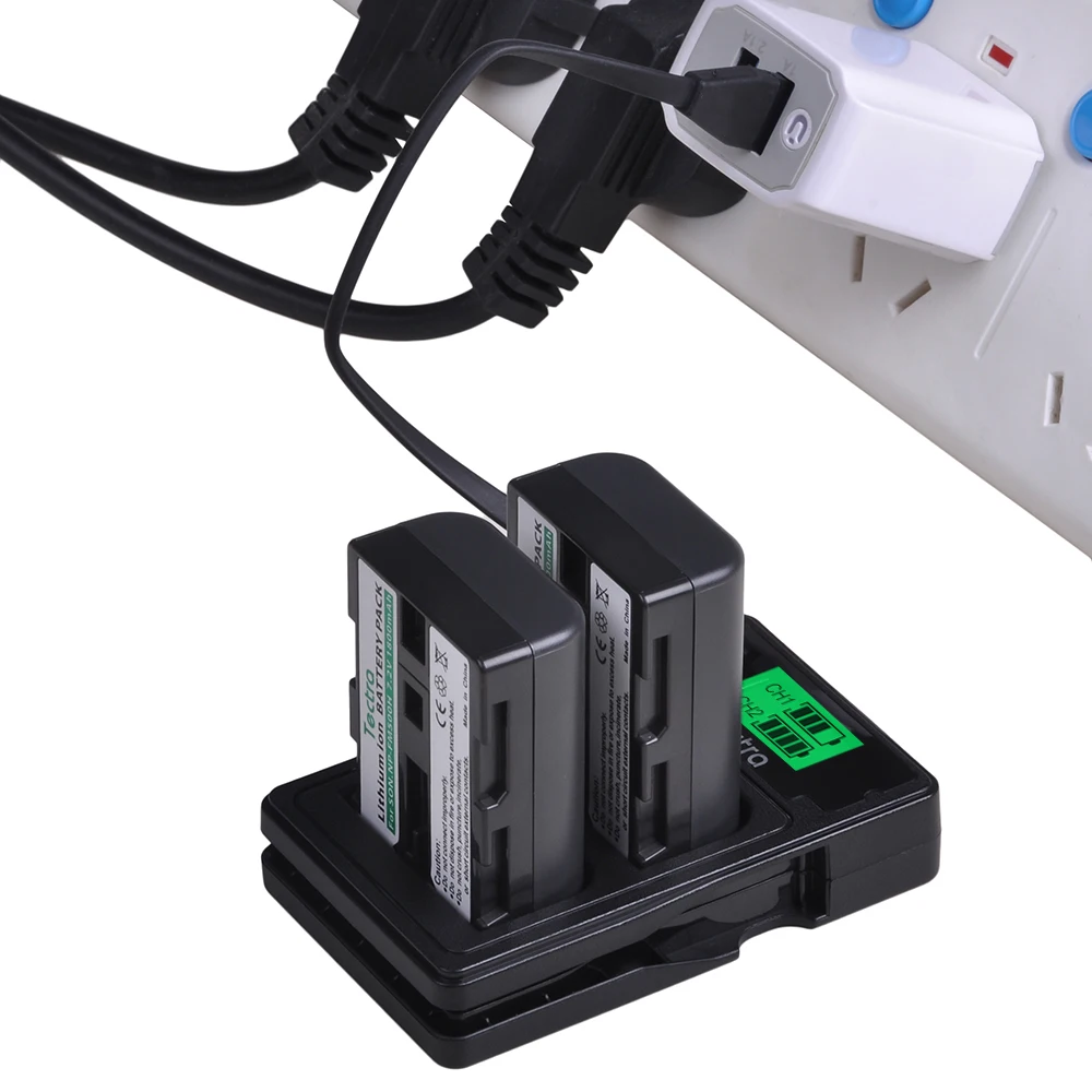 

4PCS 1800mAh NP-FM500H NPFM500H Battery+LCD Charger for Sony Alpha A58 DSLR-A350A300/A350/A450/A500/A550/A580/A850 SLT-A57