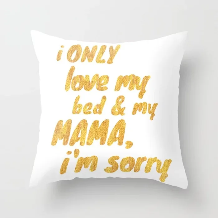 ZENGIA Cojines Decor Para Sofa Cushion Cover Yellow Flowers Pillow Geometric Polyester Decoration Home Housse De Coussin | Дом и сад