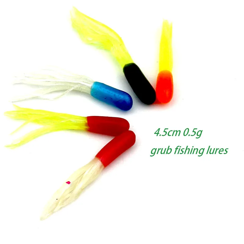 50 г/упак. 4.5 см 0.8 г мягкие worm рыбалка приманки трубки личинка grub рыбалка приманки пайк форель бас иска де pesca рыболовные снасти воблеры рыбалка рыболовные приманки