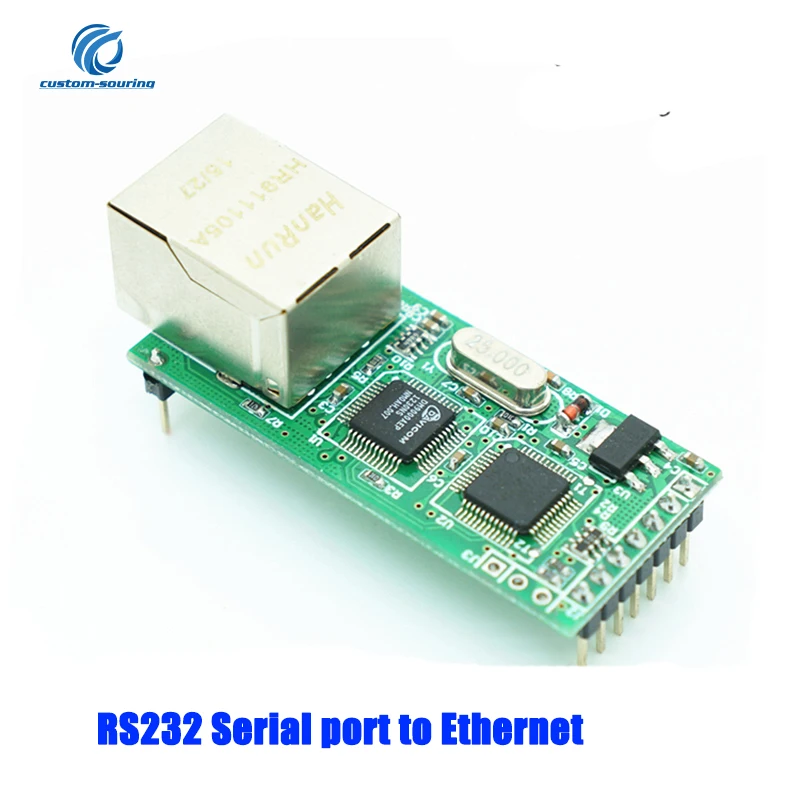 1 шт. серийный модуль RS232 для Ethernet сетевой TTL 3 В Tcp Ip UDP сетевого порта в