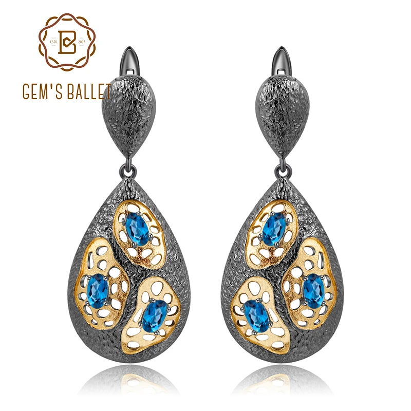 GEM'S BALLET 1.26Ct натуральный родолит Гранат 925 серебро оригинальный ручной работы