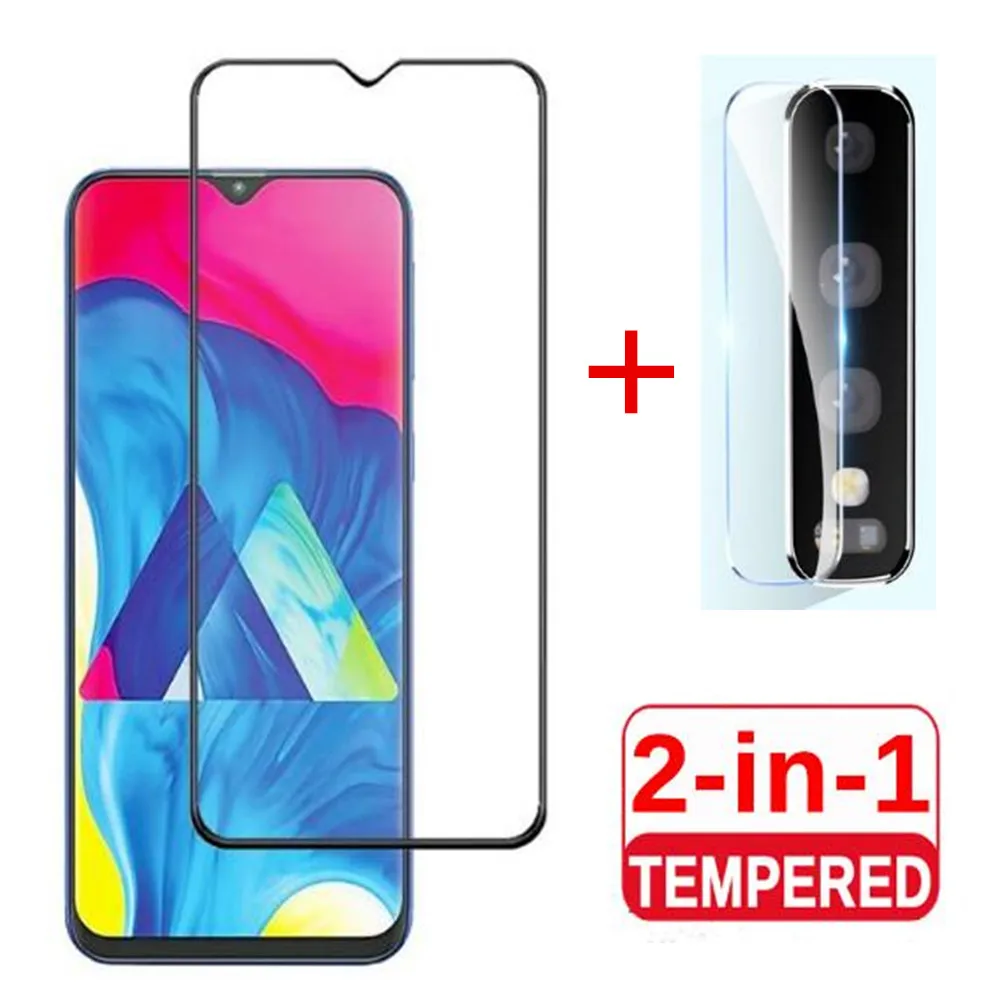 Закаленное стекло для Samsung Galaxy A20 A10 A50 A40 A30 M10 M20 M30 Защита экрана полное защитное