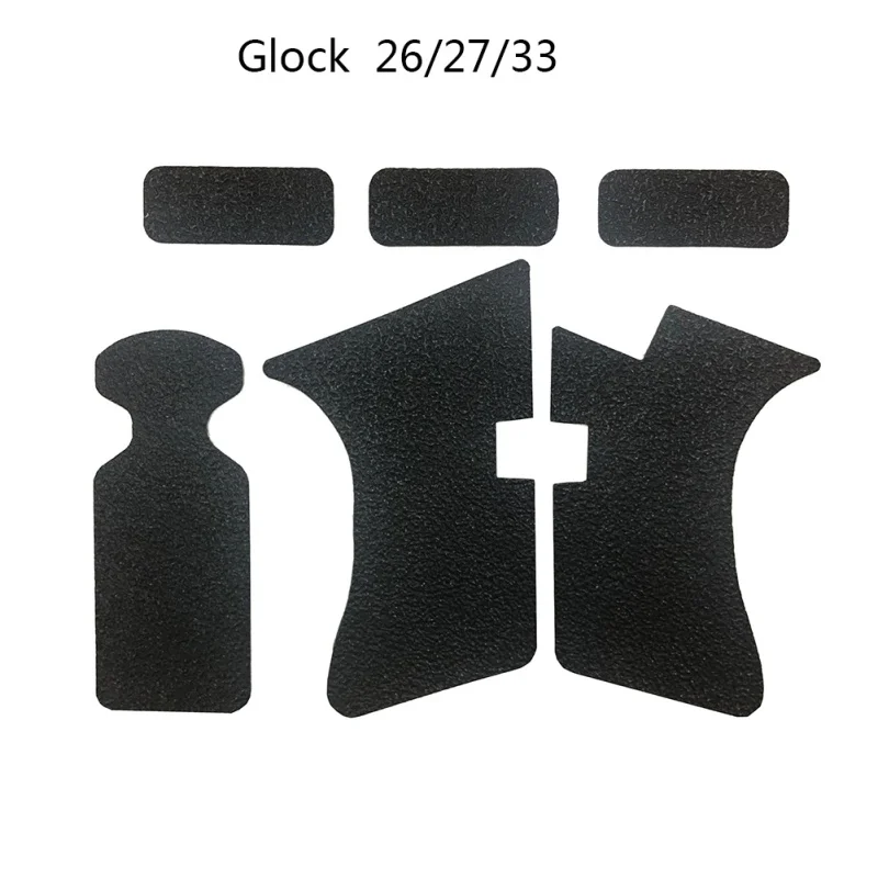 Нескользящая резиновая текстурированная перчатка с лентой для Glock 17 19 20 21 22 25 26 27 33 43 кобура 9 мм пистолет магазин для патронов запчасти
