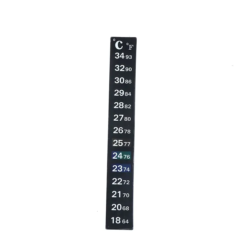 1 шт. термометр Цельсия градусов 18 34 цифровой аквариумный температурный стикер