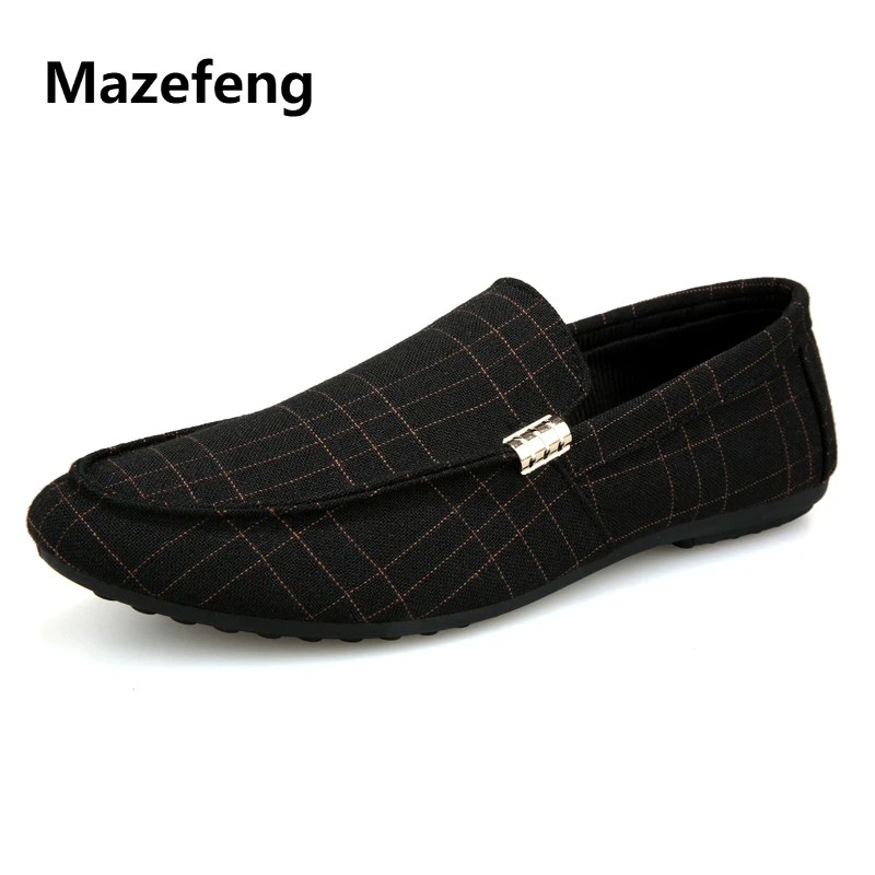 Mazefeng 2018 модная весенняя мужская повседневная обувь мужские лоферы в британском