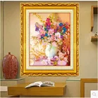 Рукоделие, Набор для вышивки крестиком из ленты сделай сам, Набор для вышивки, Цветочная ваза, Цветочная любовь, лента для вышивки крестиком, рукоделие