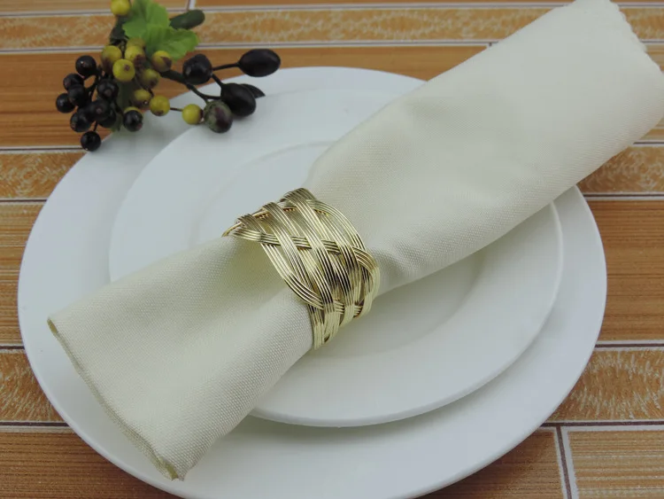 2 шт./лот металлическая пряжка для салфеток в китайском стиле | Дом и сад