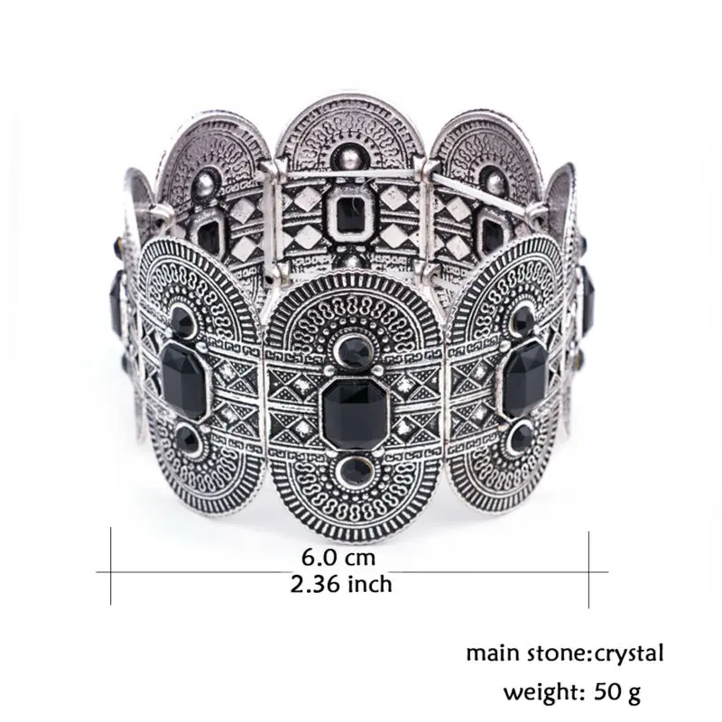 Женский Винтажный Браслет манжета ажурный браслет из древней бронзы и