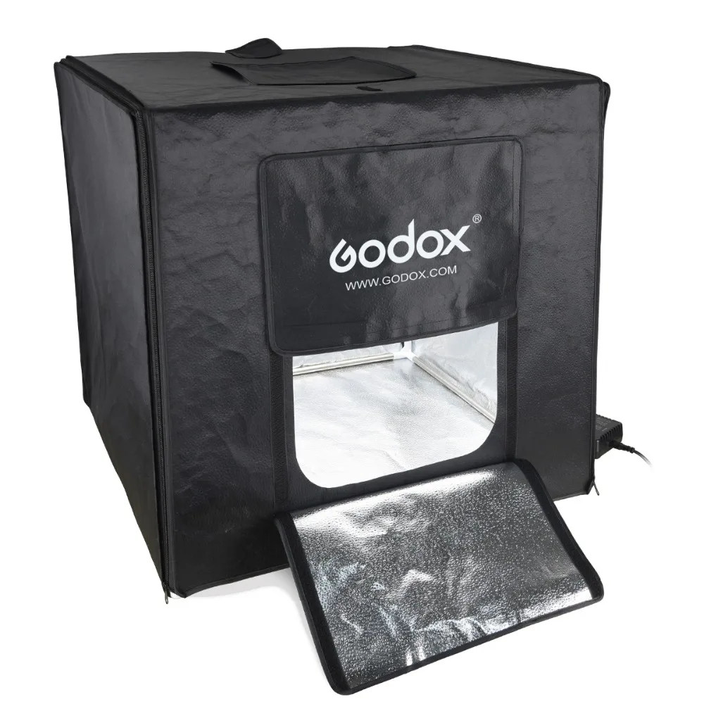 GODOX LSD-40/60/80 LST-40/60/80 Studio Diffuse Softbox Lightbox With 2/3 LED Light Bars Photography Background Photo Studio