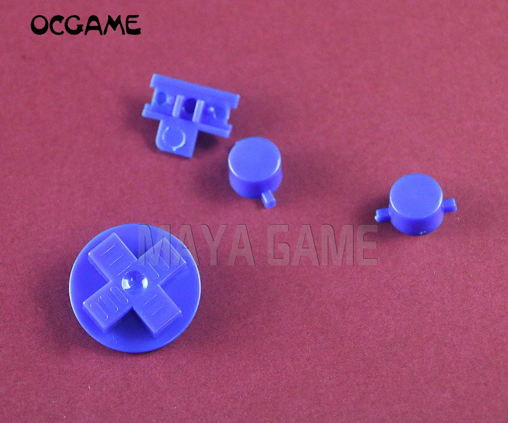 OCGAME for Gameboy Classic GB DMG игровая консоль набор цветных кнопок Замена для AB кнопка D pad 2