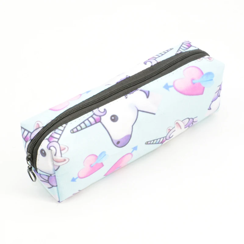 Пенал с единорогом Kawaii kalem kutusu мультяшный estuche escolar trousse scolaire stylo pencilcase pen case cute