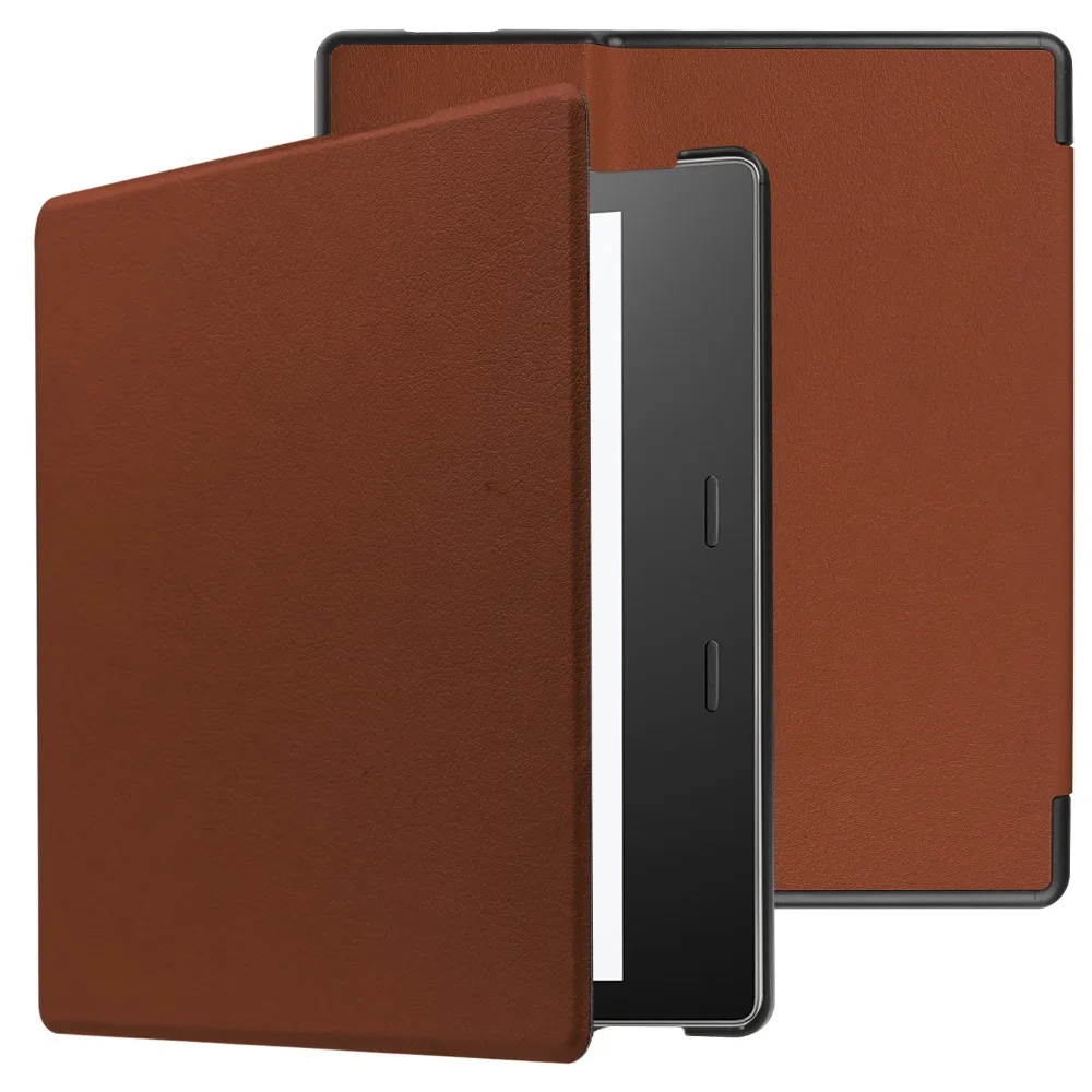 Чехол DeepFox с подставкой для Amazon Kindle Oasis 7 0 2017 чехол кожаный чехол-книжка умным