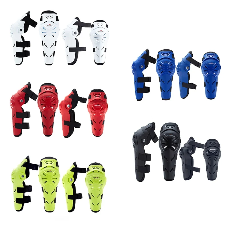 

4pcs/set Elbow Knee Sleeve Pad Breathable Windproof Arm Leg Protective Guard Protector Outdoor Motorcycle Cycling sportswear & a
