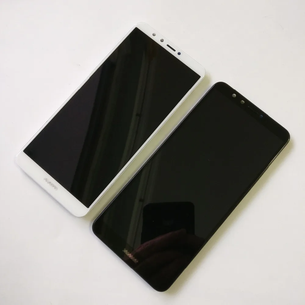 Белый/черный для Huawei Y9 2018 FLA-L22 FLA-LX2 FLA-AL00 FLA-LA10 ЖК-дисплей + сенсорный экран