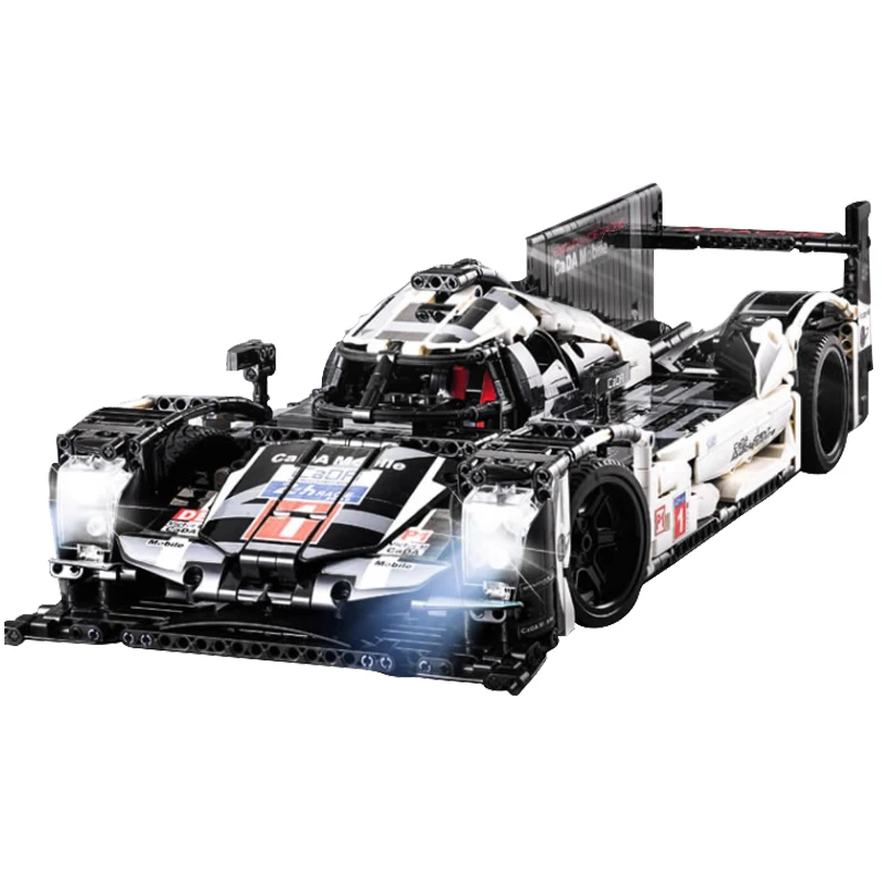 Technic набор транспортных средств Гибридный спортивный автомобиль Строительные блоки Набор 1586 шт. DIY игрушки для детей, совместимые с техникой общие кирпичи