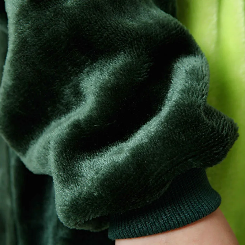 Лидер продаж Детские Зимние фланелевые пижамы От 3 до 12 лет с длинными рукавами