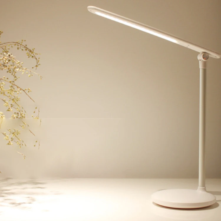 USB светодиодная настольная лампа для защиты глаз Регулируемая Гибкая Настольная
