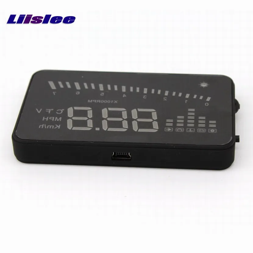 Автомобильный HUD Дисплей для Renault Clio III 2005-2012 X500 Electroinc безопасный проектор