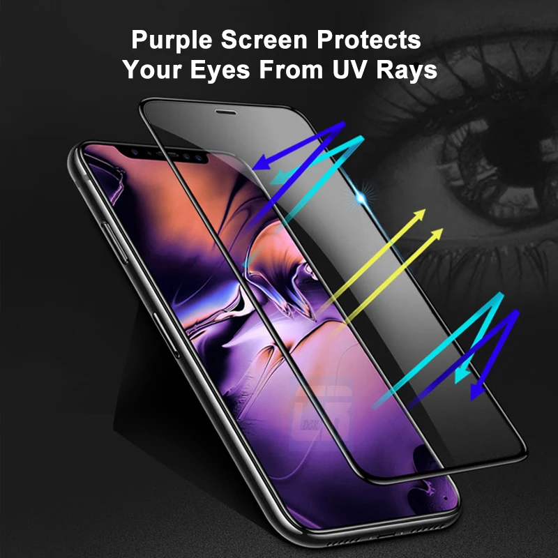 6D защита для экрана с изогнутыми краями закаленное стекло iPhone 11 pro X XS MAX XR 8 7 6 6s Plus