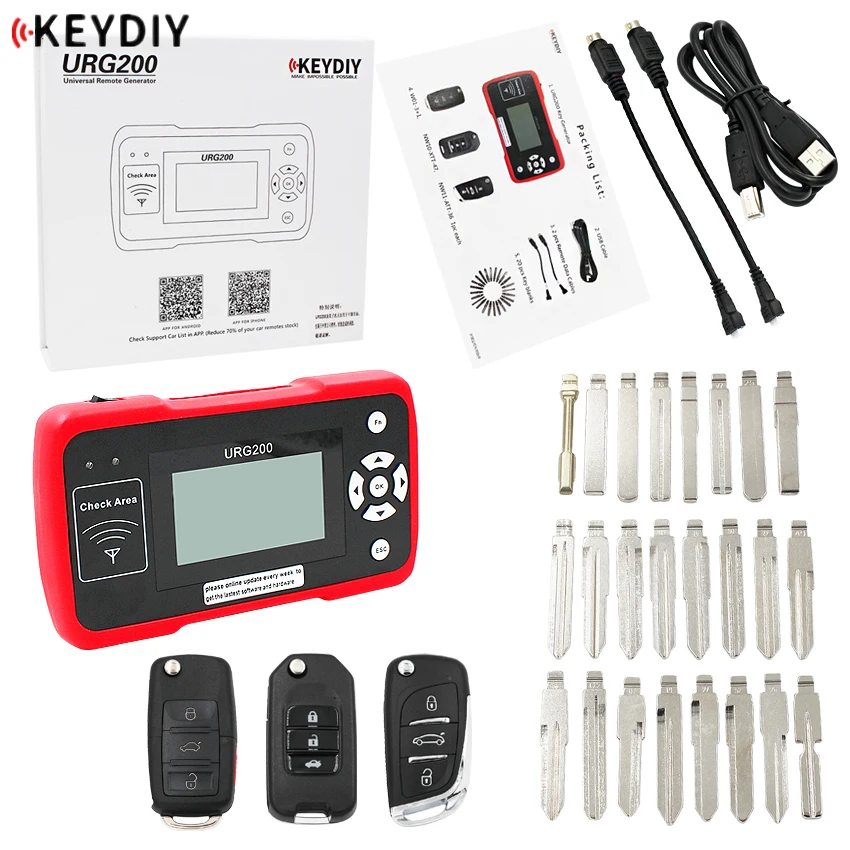 KEYDIY 2018 URG200 Remote Maker лучший инструмент для дистанционного управления мир той же