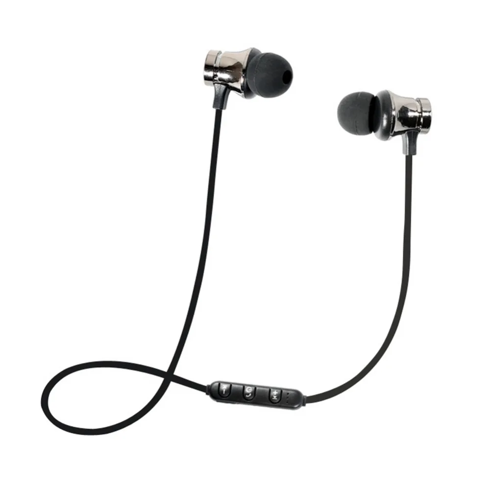Беспроводные Bluetooth наушники спортивные стерео гарнитура Handfree Blutooth с микрофоном
