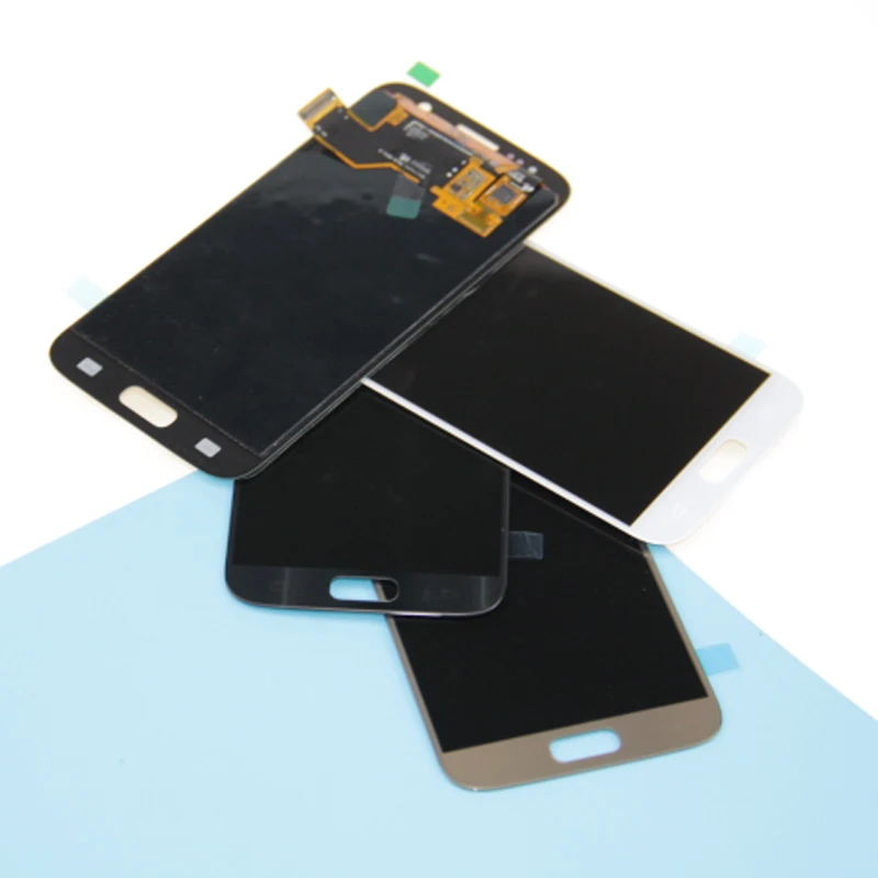 Телефон ЖК для samsung GALAXY S7 G930 G930F G930A AMOLED сенсорный экран | Мобильные телефоны и