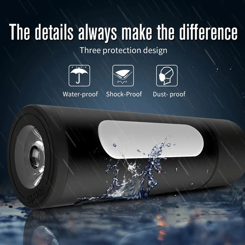 Портативный динамик для улицы музыки беспроводной водонепроницаемый Bluetooth