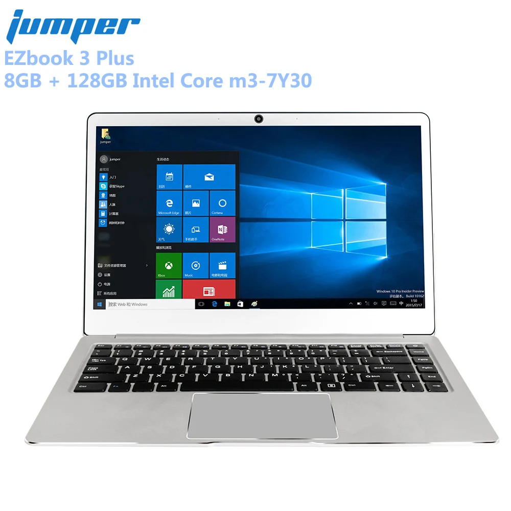 Джемпер EZbook 3 плюс ноутбук 14 0 '񟞨 P 8 GB + 128 Windows 10 Home Intel Core m3 7Y30 Двойной Wi Fi Тетрадь