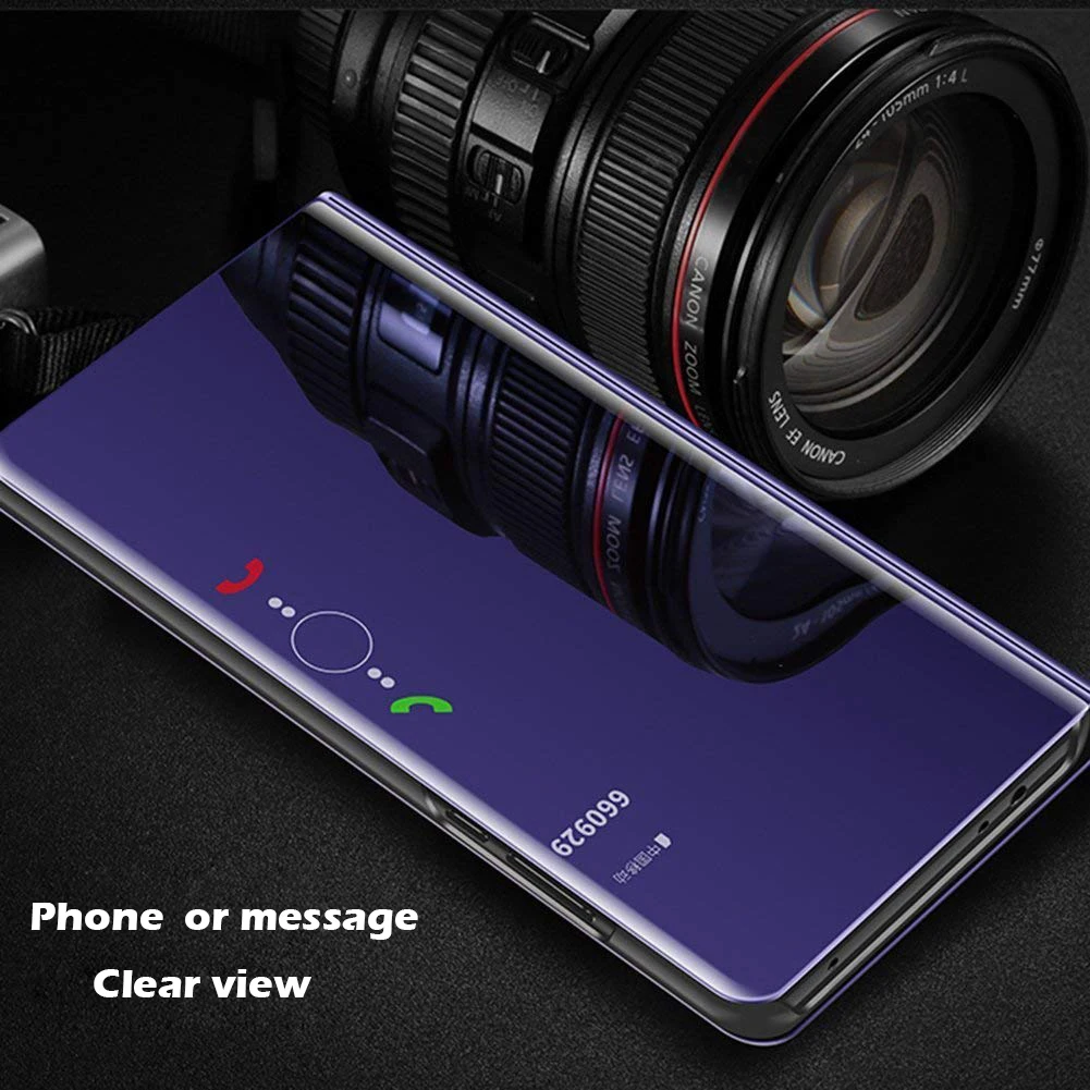 Зеркальный чехол для Samsung Galaxy A6 A7 A8 S8 S9 Plus S6 S7 Edge J4 J6 2018 J3 J7 Neo J5 Prime A3 A5 2017 Note 8
