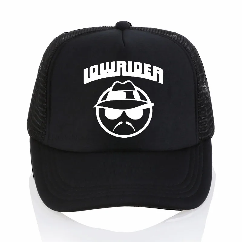 Бейсболка LOWRIDER с надписью Повседневная Спортивная Кепка в сеточку летняя