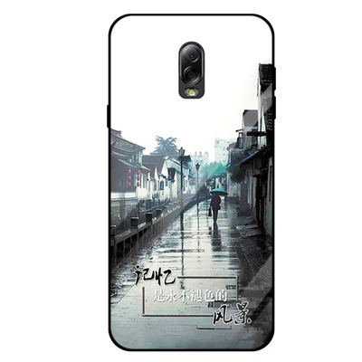 Чехол для Samsung Galaxy C8 C 8 C7100 C7108 чехол для телефона со звездным небом закаленное Стекло+ края из ТПУ тонкий жесткий чехол SM-7100 оболочки - Цвет: A17