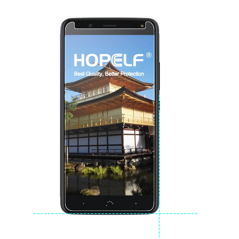 2 шт. защитная пленка HOPELF для BQ Aquaris V закаленное стекло плюс 2.5D 9H пленка для телефона закаленное стекло для BQ Aquaris V Plus