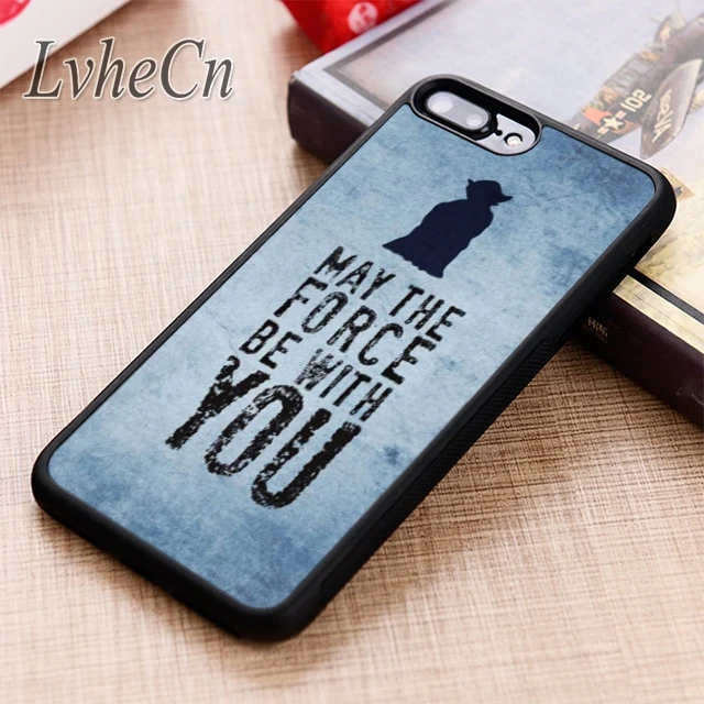 LvheCn YODA FORCE Цитата чехол для телефона iPhone 5 6 6s 7 8 plus X XR XS max 11 12 Pro Samsung Galaxy S7 edge S8 S9