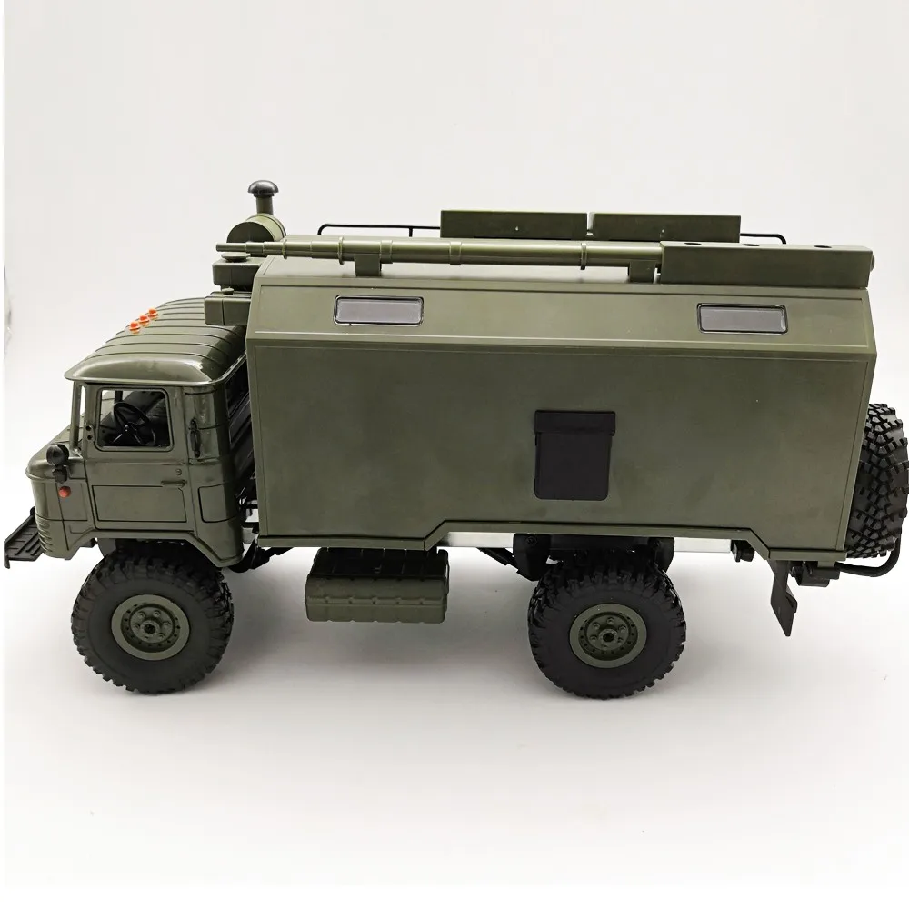 WPL военный RTR грузовик B24 ZH 1/16 2 4G 4WD RC Грузовик Рок Гусеничный командный