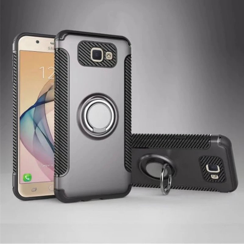Роскошный Металлический Магнитный чехол для Samsung Galaxy J7 Prime противоударный J5