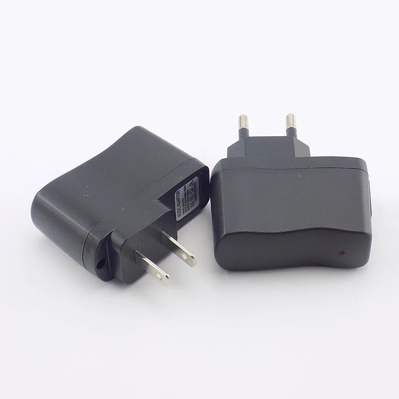 AC/DC USB зарядное устройство 5V 0.5A 1A 2A 3A микро настенная зарядка EU/US вилка универсальный блок питания 100 V-240 V Выход