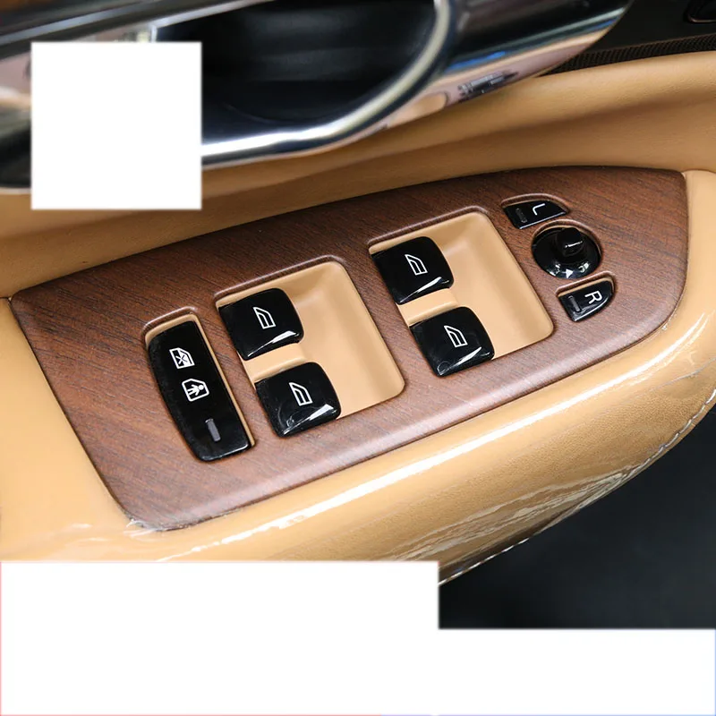 Lsrtw2017 цвет древесины АБС пластик автомобильный для панели управления окон планки