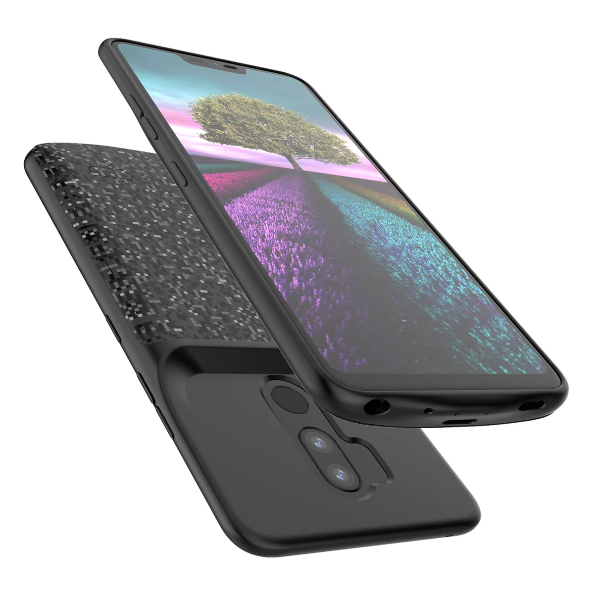 CASEWIN 4700 мАч чехол для зарядного устройства для LG G7 чехол для внешнего резервного зарядного устройства Внешний аккумулятор чехол для зарядного устройства