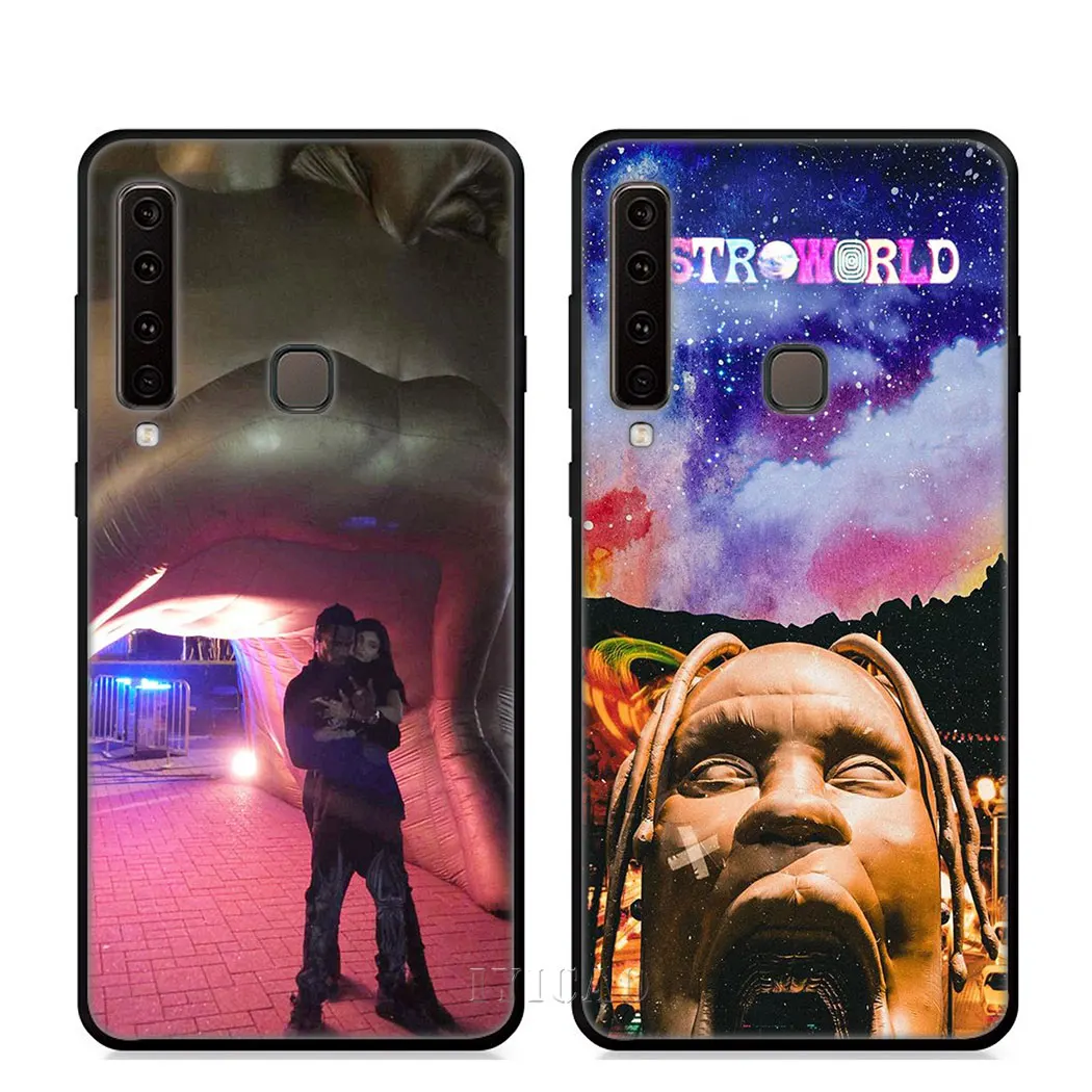 IYICAO реперские кепки с изображением Трэвиса Скотта мягкий чехол для samsung Galaxy A9 A8 A7