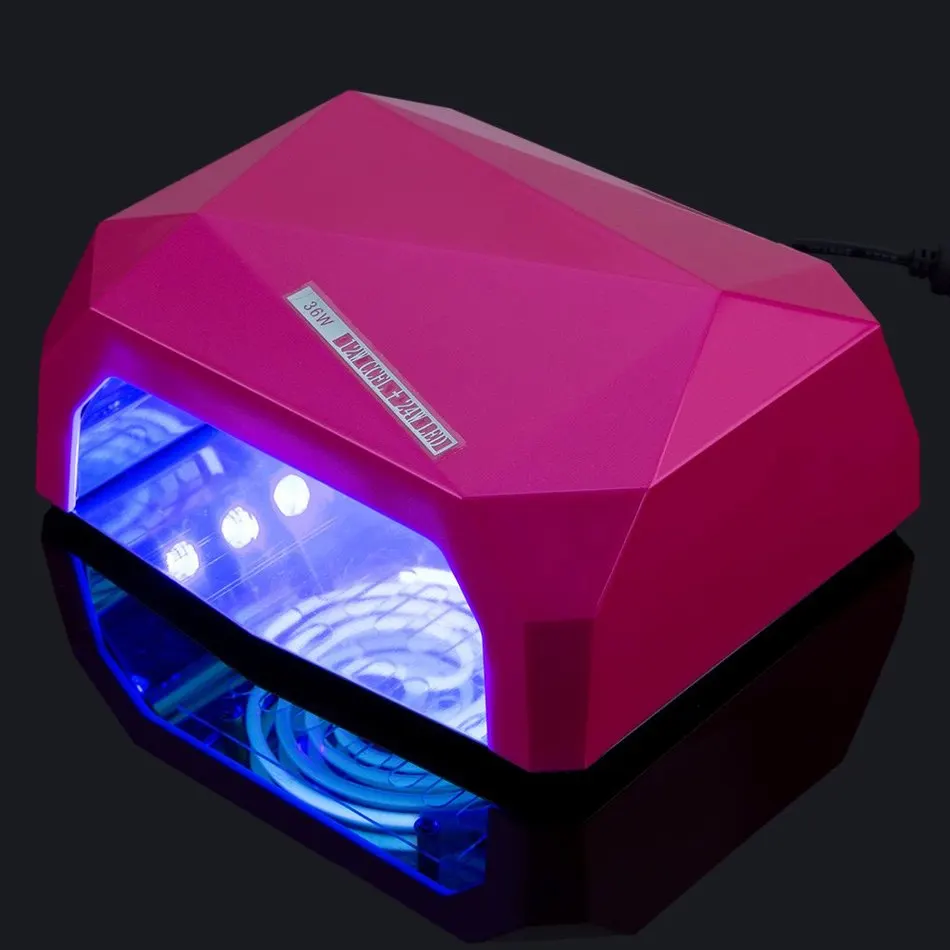 36 Вт Авто УФ светодиодный лампы Сушилка для ногтей солнечного света 365 405nm в форме