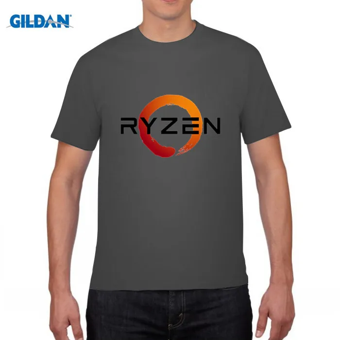 GILDAN PC CP Uprocessor AMD RYZEN T Shirt geek programmer tees Gaming camiseta Computer ZEN Peripherals T-Shirt | Мужская одежда